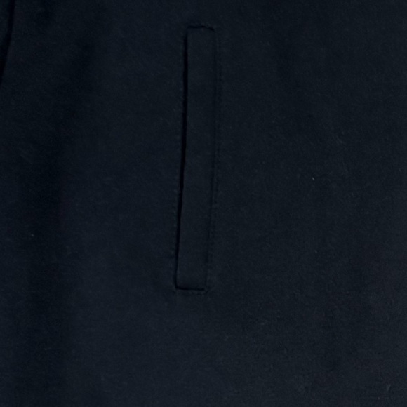 Chico’s Black Pull On Pencil Skirt Size 1   (Fit M 8-10) Faux Pocket Detail - Picture 7 of 7